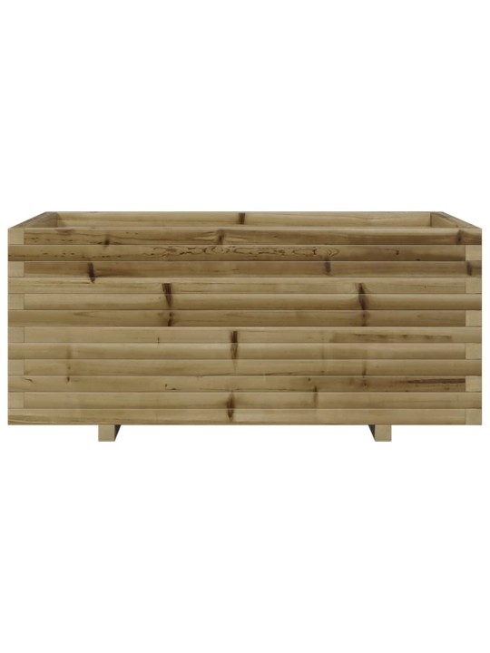 Zahradní truhlík 110 x 60 x 49,5 cm impregnované borové dřevo