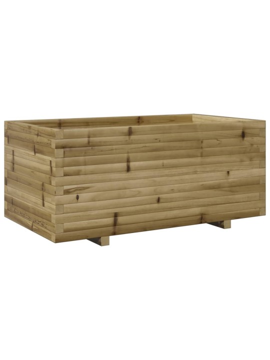 Zahradní truhlík 110 x 60 x 49,5 cm impregnované borové dřevo