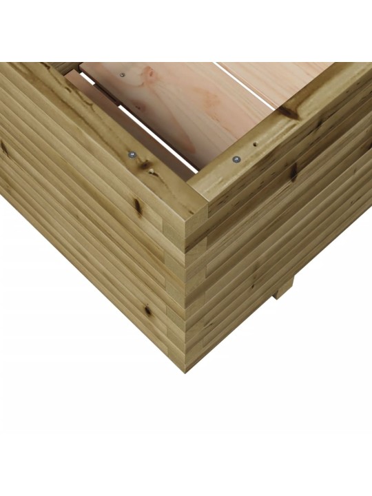 Zahradní truhlík 110 x 60 x 49,5 cm impregnované borové dřevo