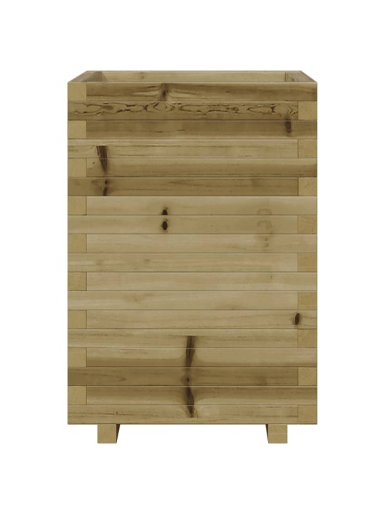 Zahradní truhlík 50 x 50 x 72,5 cm impregnované borové dřevo