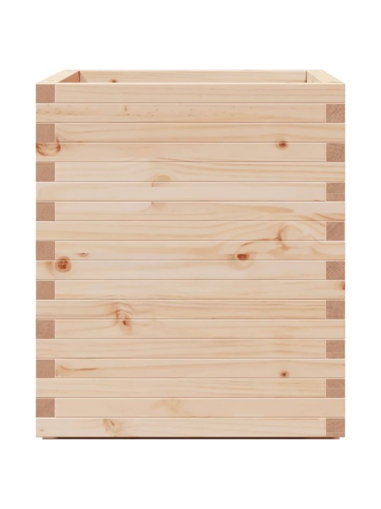 Zahradní truhlík 60 x 60 x 72,5 cm masivní borové dřevo