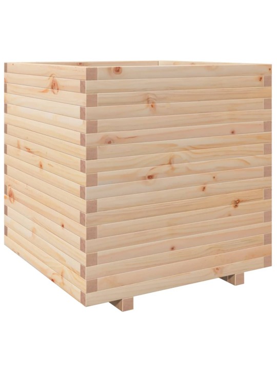 Zahradní truhlík 70 x 70 x 72,5 cm masivní borové dřevo