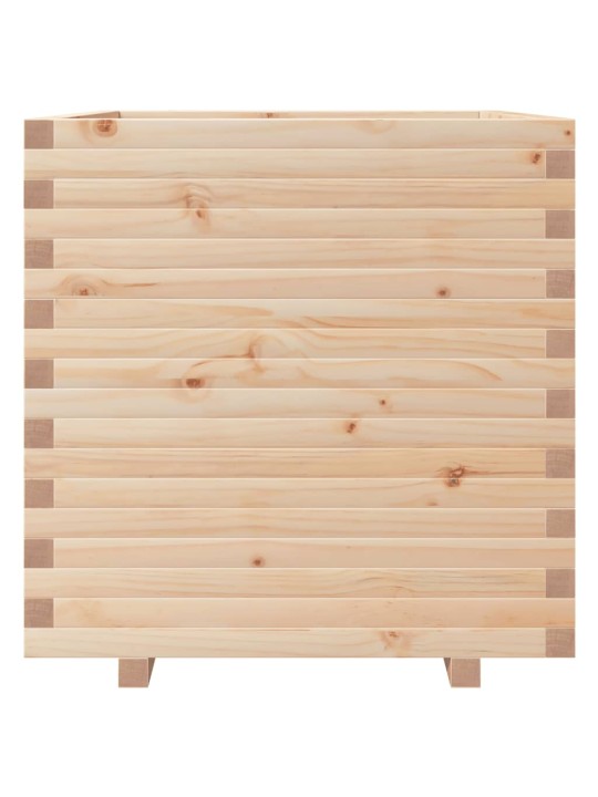 Zahradní truhlík 70 x 70 x 72,5 cm masivní borové dřevo