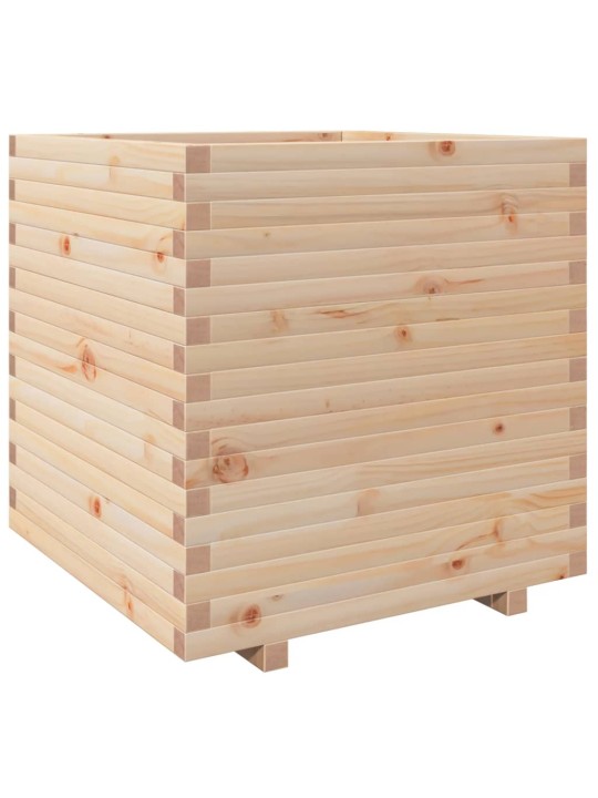 Zahradní truhlík 70 x 70 x 72,5 cm masivní borové dřevo