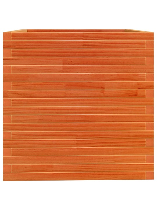 Zahradní truhlík voskově hnědý 70x70x72,5 cm masivní borovice