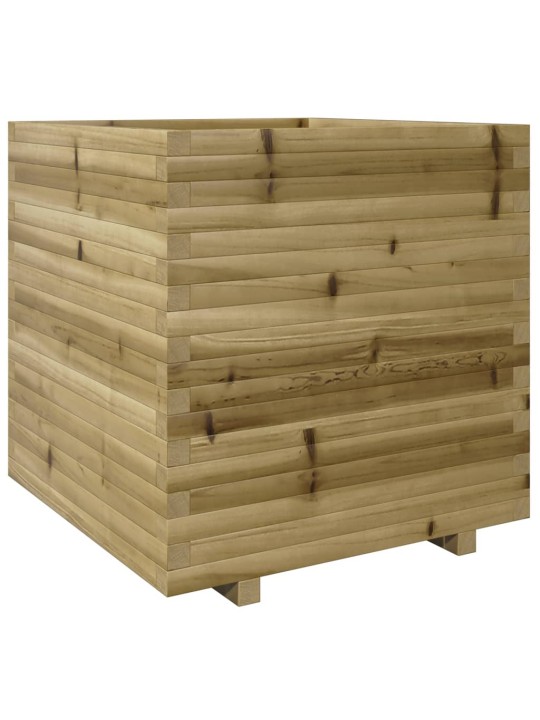 Zahradní truhlík 70 x 70 x 72,5 cm impregnované borové dřevo