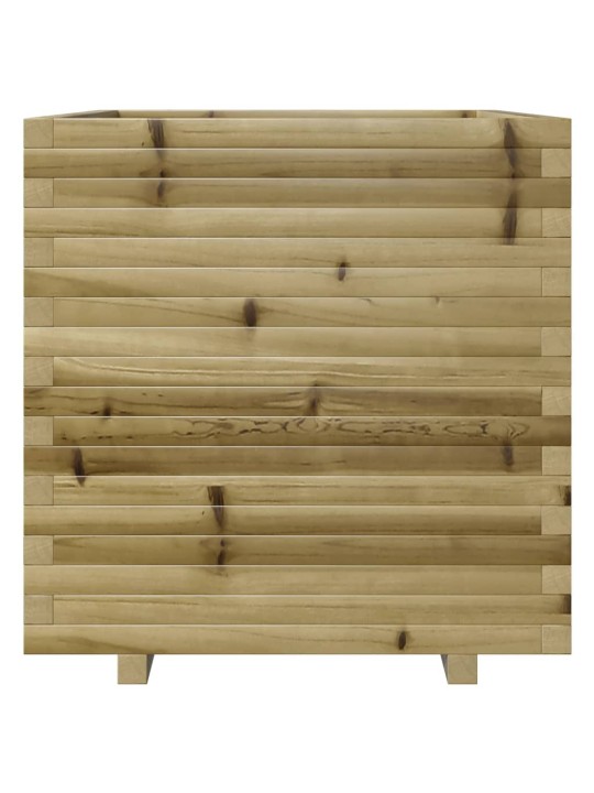 Zahradní truhlík 70 x 70 x 72,5 cm impregnované borové dřevo