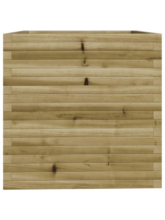 Zahradní truhlík 70 x 70 x 72,5 cm impregnované borové dřevo