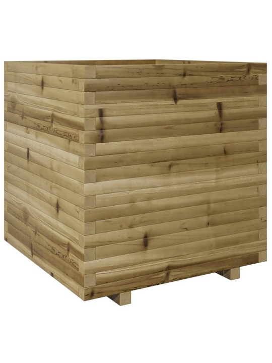 Zahradní truhlík 70 x 70 x 72,5 cm impregnované borové dřevo