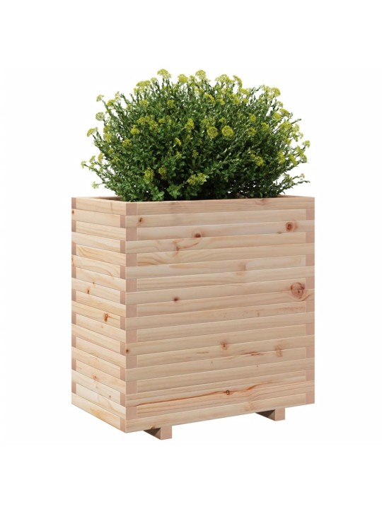 Zahradní truhlík 70 x 40 x 72,5 cm masivní borové dřevo