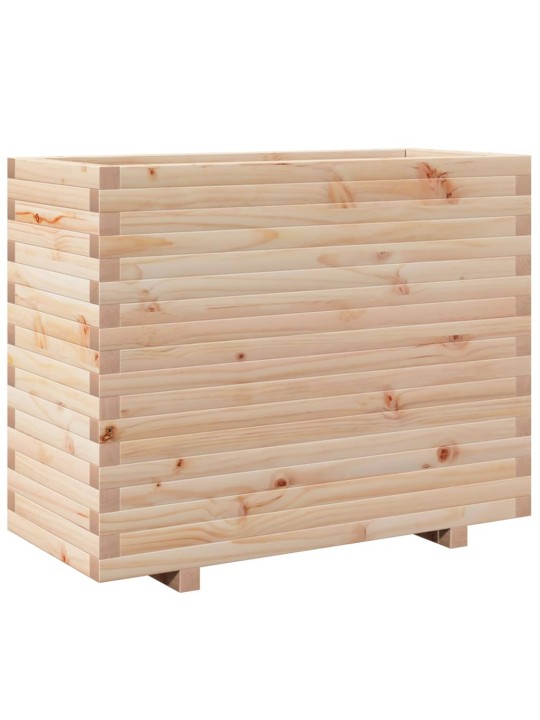 Zahradní truhlík 90 x 40 x 72,5 cm masivní borové dřevo