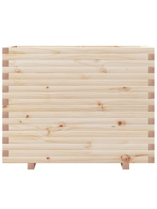 Zahradní truhlík 90 x 40 x 72,5 cm masivní borové dřevo