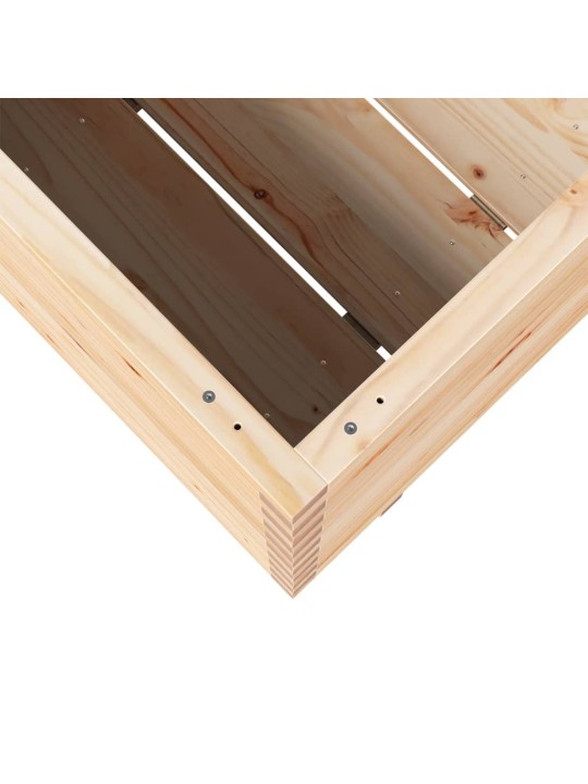 Zahradní truhlík 90 x 40 x 72,5 cm masivní borové dřevo