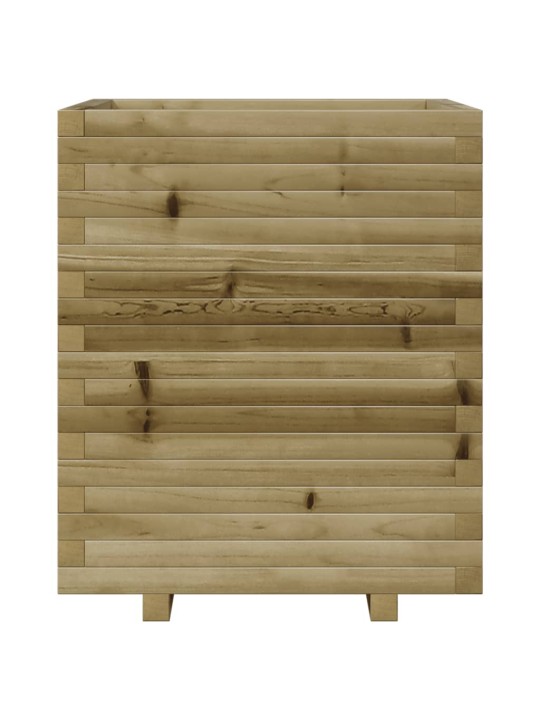 Zahradní truhlík 60 x 60 x 72 cm impregnované borové dřevo