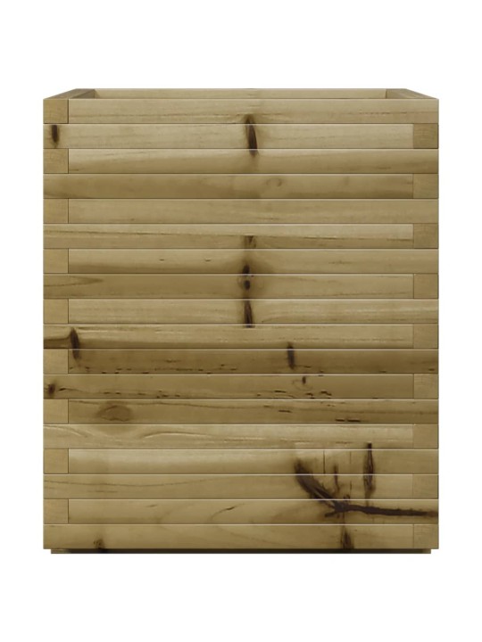 Zahradní truhlík 60 x 60 x 72 cm impregnované borové dřevo