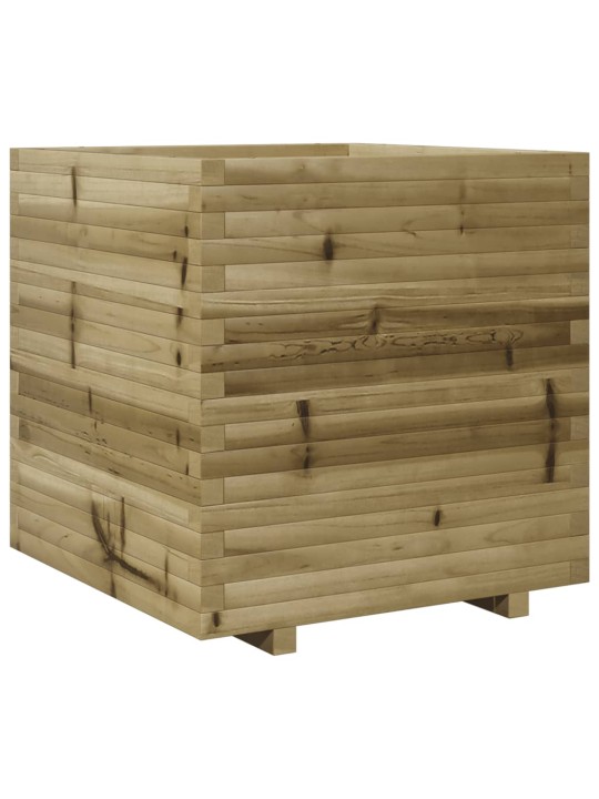 Zahradní truhlík 70 x 70 x 72 cm impregnované borové dřevo