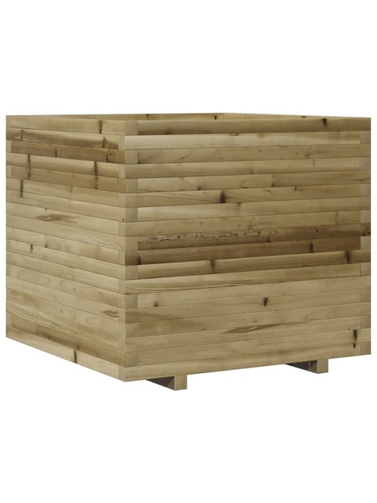 Zahradní truhlík 80 x 80 x 72 cm impregnované borové dřevo