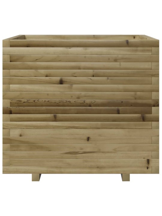 Zahradní truhlík 80 x 80 x 72 cm impregnované borové dřevo