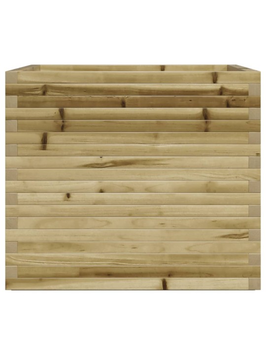 Zahradní truhlík 80 x 80 x 72 cm impregnované borové dřevo