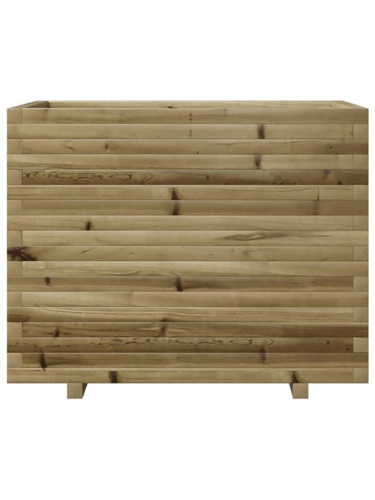 Zahradní truhlík 90 x 60 x 72 cm impregnované borové dřevo