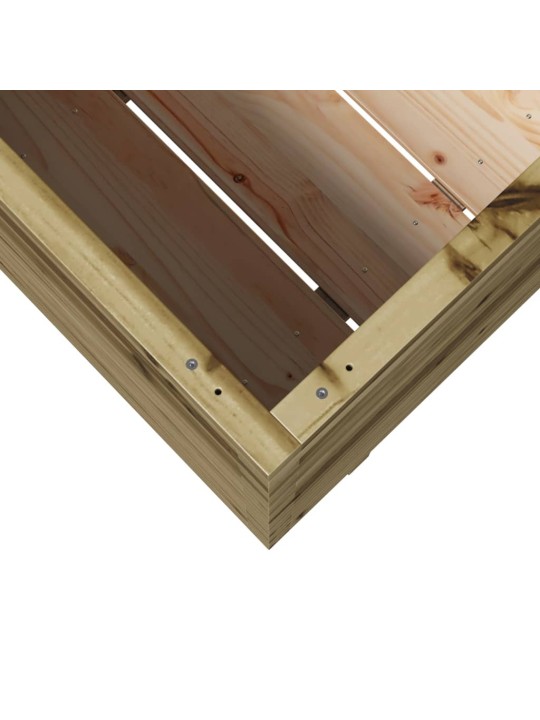 Zahradní truhlík 90 x 60 x 72 cm impregnované borové dřevo