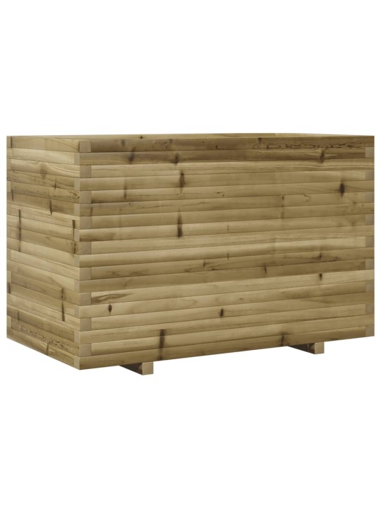 Zahradní truhlík 110 x 60 x 72 cm impregnované borové dřevo