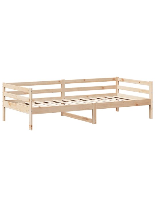 Válenda se střechou 80 x 200 cm masivní borové dřevo