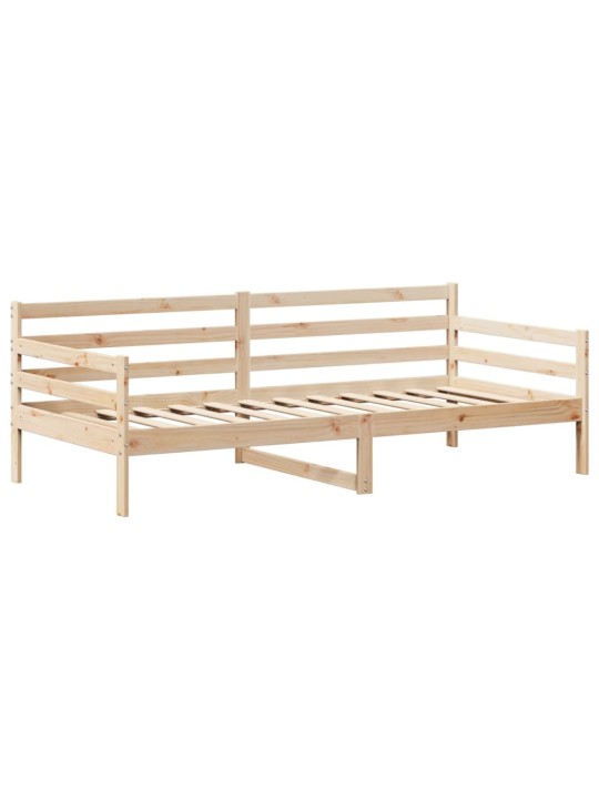 Válenda a lavice se střechou 90 x 200 cm masivní borové dřevo