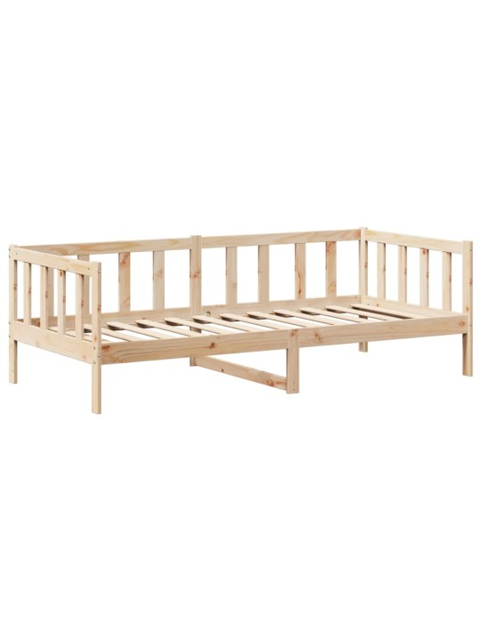 Válenda a lavice se střechou 90 x 200 cm masivní borové dřevo