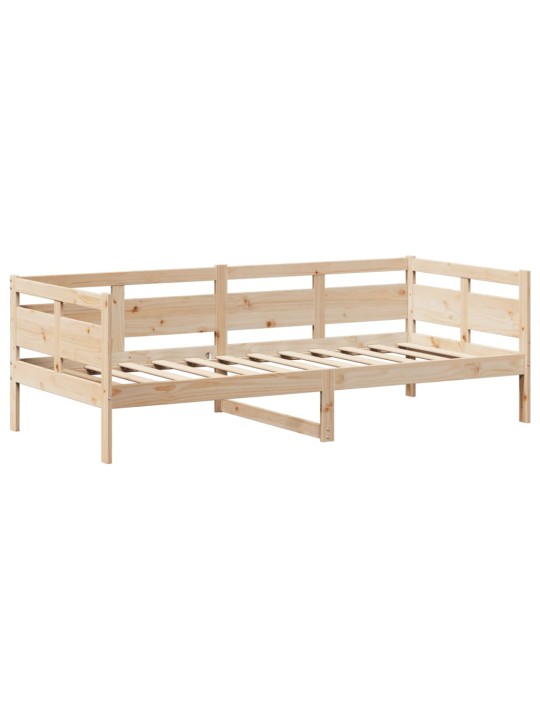 Válenda se střechou 80 x 200 cm masivní borové dřevo