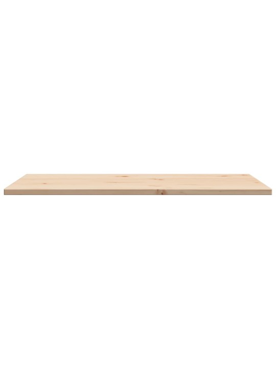 Stolní deska 80 x 50 x 1,7 cm obdélníková masivní borové dřevo