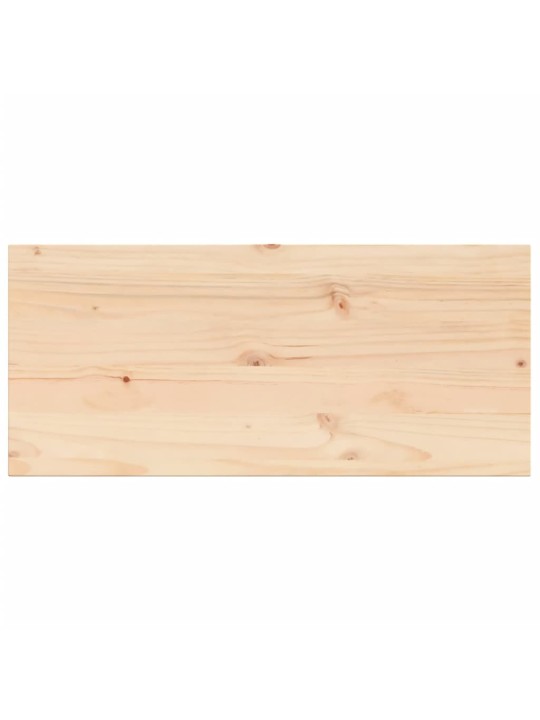 Stolní deska 90 x 40 x 1,7 cm obdélníková masivní borové dřevo