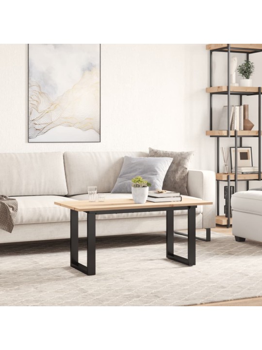 Stolní deska 100 x 50 x 1,7 cm obdélníková masivní borové dřevo
