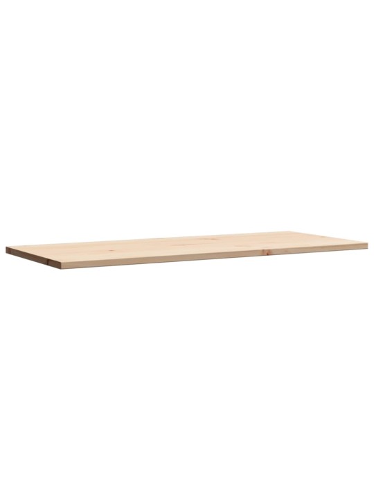 Stolní deska 100 x 50 x 1,7 cm obdélníková masivní borové dřevo