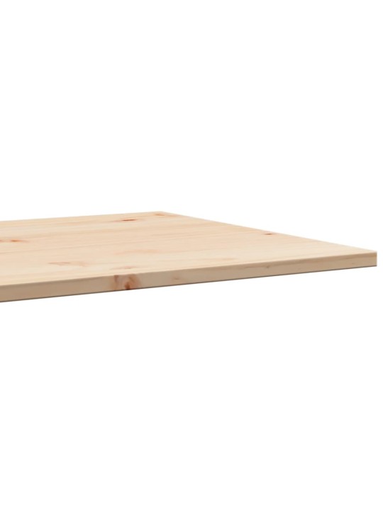 Stolní deska 100 x 50 x 1,7 cm obdélníková masivní borové dřevo
