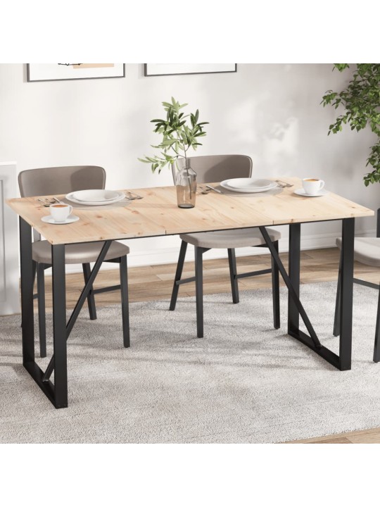 Stolní desky 3 ks 80x47x1,7 cm obdélníkové masivní borové dřevo