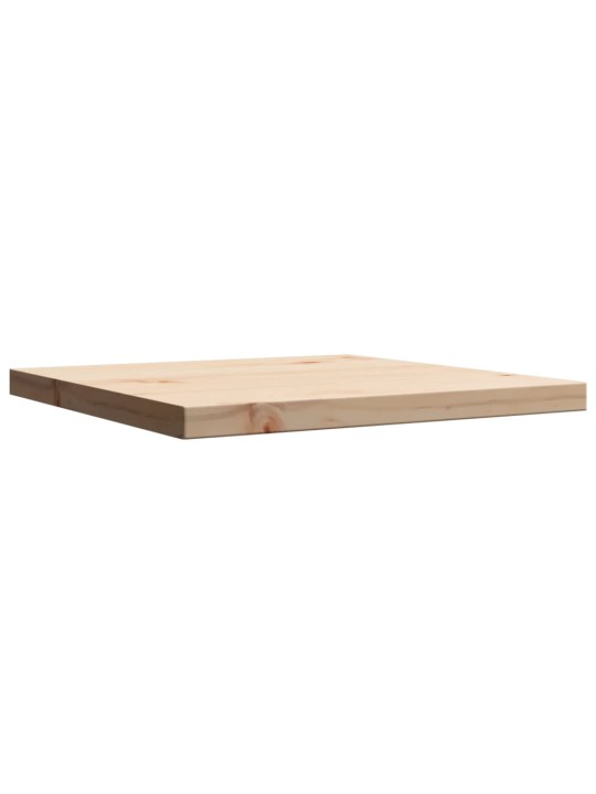 Stolní deska 40 x 40 x 2,5 cm čtvercová masivní borové dřevo