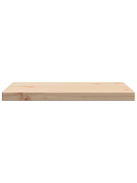 Stolní deska 40 x 40 x 2,5 cm čtvercová masivní borové dřevo