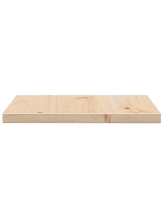 Stolní deska 40 x 40 x 2,5 cm čtvercová masivní borové dřevo