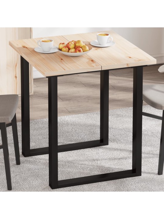 Stolní desky 2 ks 70x35x2,5 cm obdélníkové masivní borové dřevo