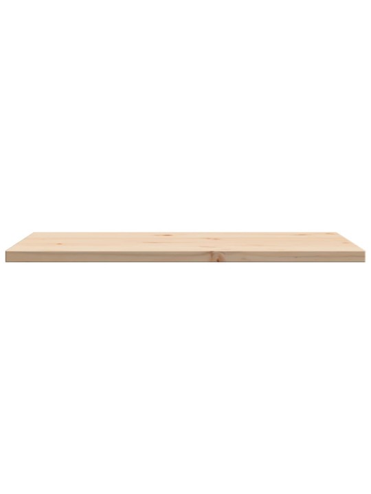 Stolní deska 80 x 50 x 2,5 cm obdélníková masivní borové dřevo