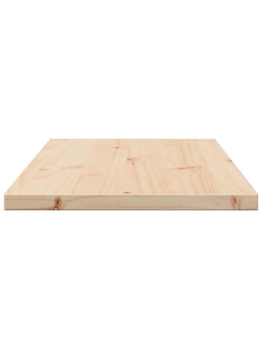 Stolní deska 90 x 40 x 2,5 cm obdélníková masivní borové dřevo