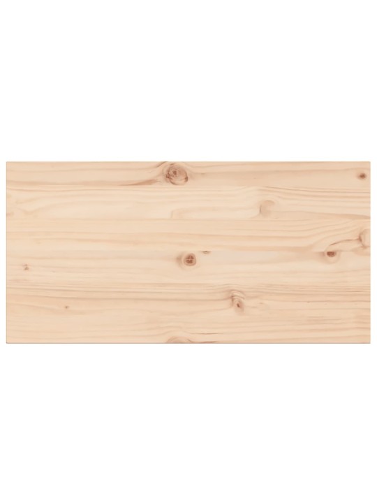 Stolní desky 2 ks 90x45x2,5 cm obdélníkové masivní borové dřevo