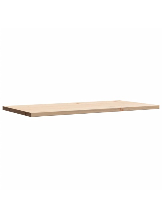 Stolní deska 100 x 50 x 2,5 cm obdélníková masivní borové dřevo