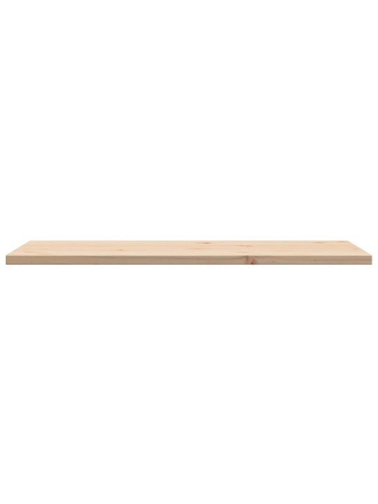 Stolní deska 100 x 50 x 2,5 cm obdélníková masivní borové dřevo