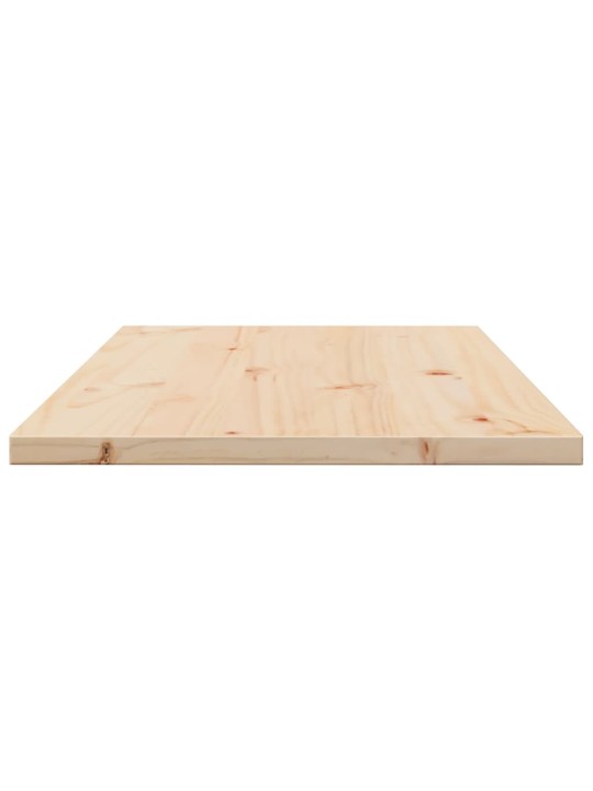 Stolní deska 100 x 50 x 2,5 cm obdélníková masivní borové dřevo