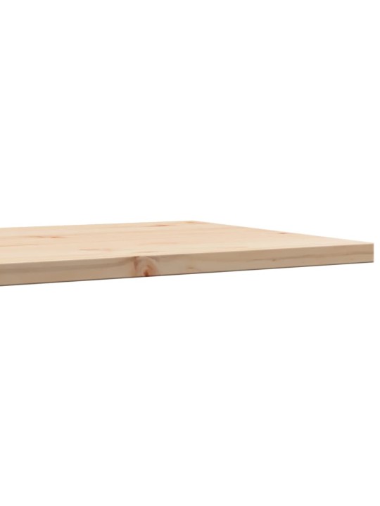 Stolní deska 100 x 50 x 2,5 cm obdélníková masivní borové dřevo