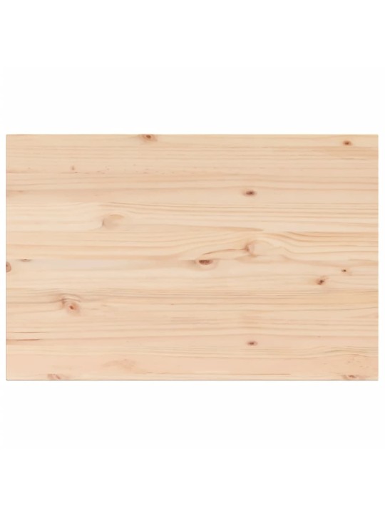 Stolní desky 3 ks 80x53x2,5 cm obdélníkové masivní borové dřevo