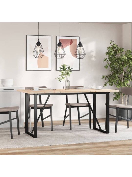 Stolní desky 3 ks 80x53x2,5 cm obdélníkové masivní borové dřevo