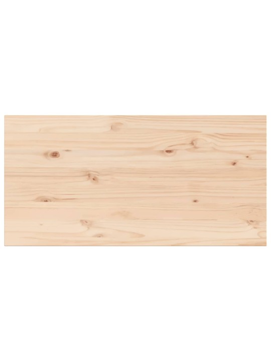 Stolní desky 4 ks 100x50x2,5 cm obdélníkové masivní borovice